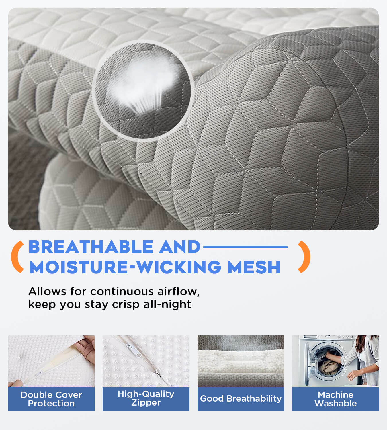 Anti-Snoring Deep Sleep Pillow